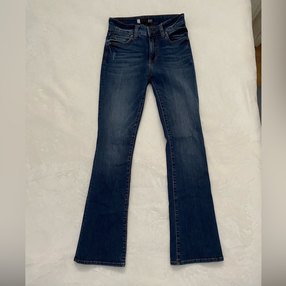 Kut from the Kloth Mid Rise Jeans - Picture 1 of 5